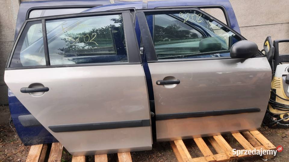 drzwi Skoda Fabia II 0714 prawe przód tył lak Dębno sprzedam