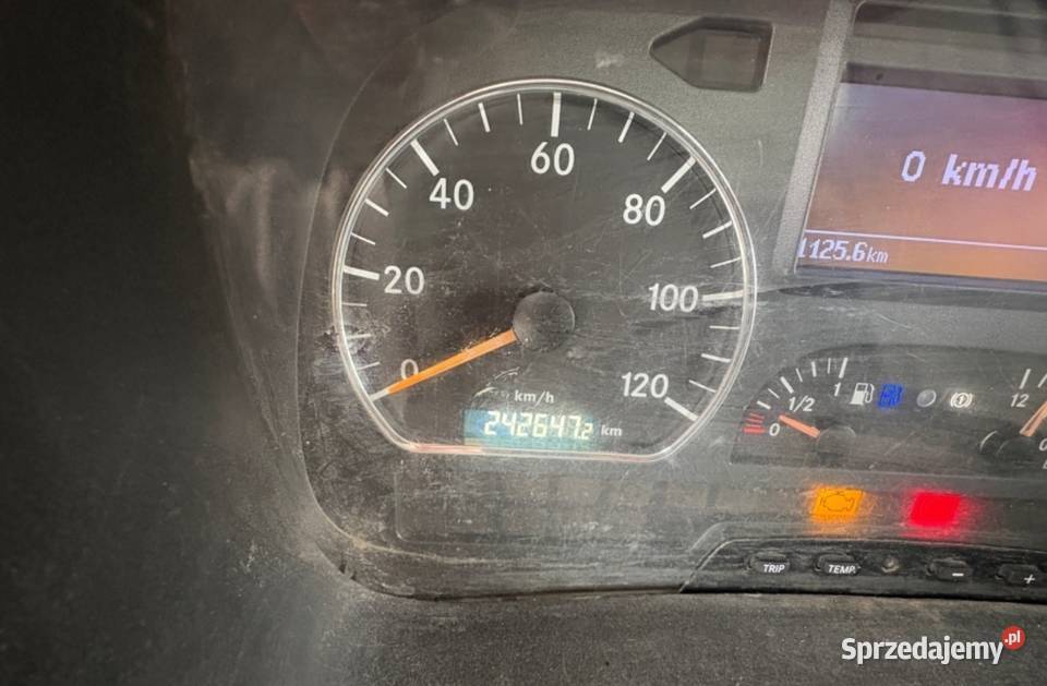 Mercedes Atego 1218 skrzyniowy paka