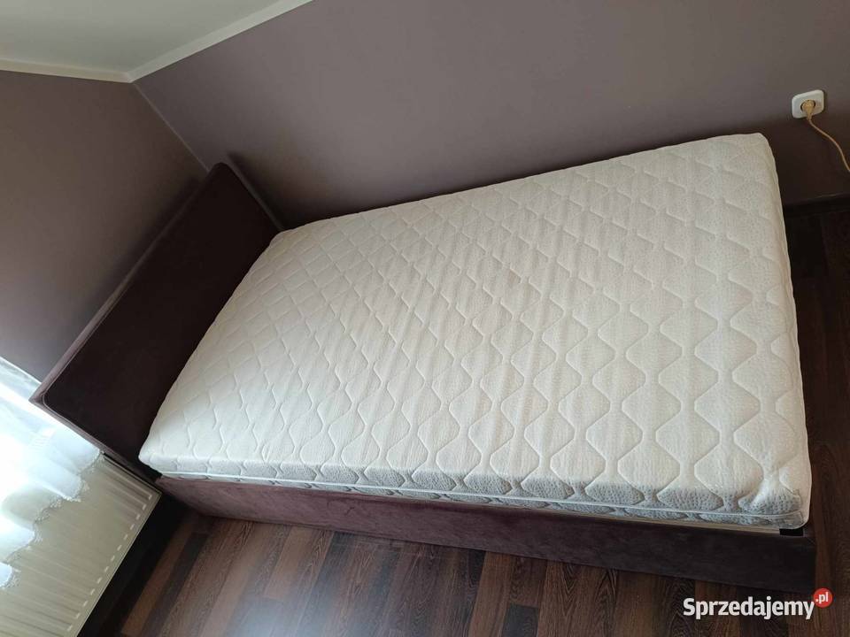Sprzedam łóżko 120x200 z materacem Meble Maszewo Duże