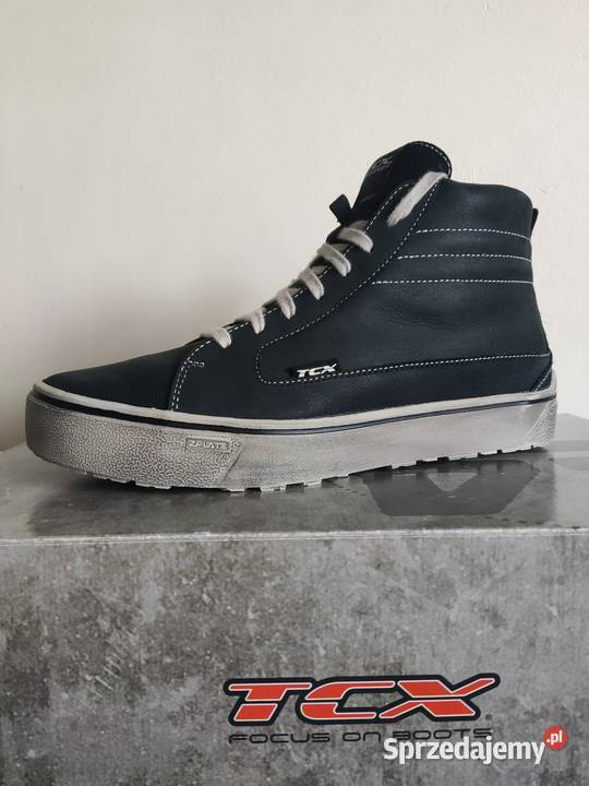 Buty trampki motocyklowe TCX Street 3 WP Black skóra Pozostałe Warszawa