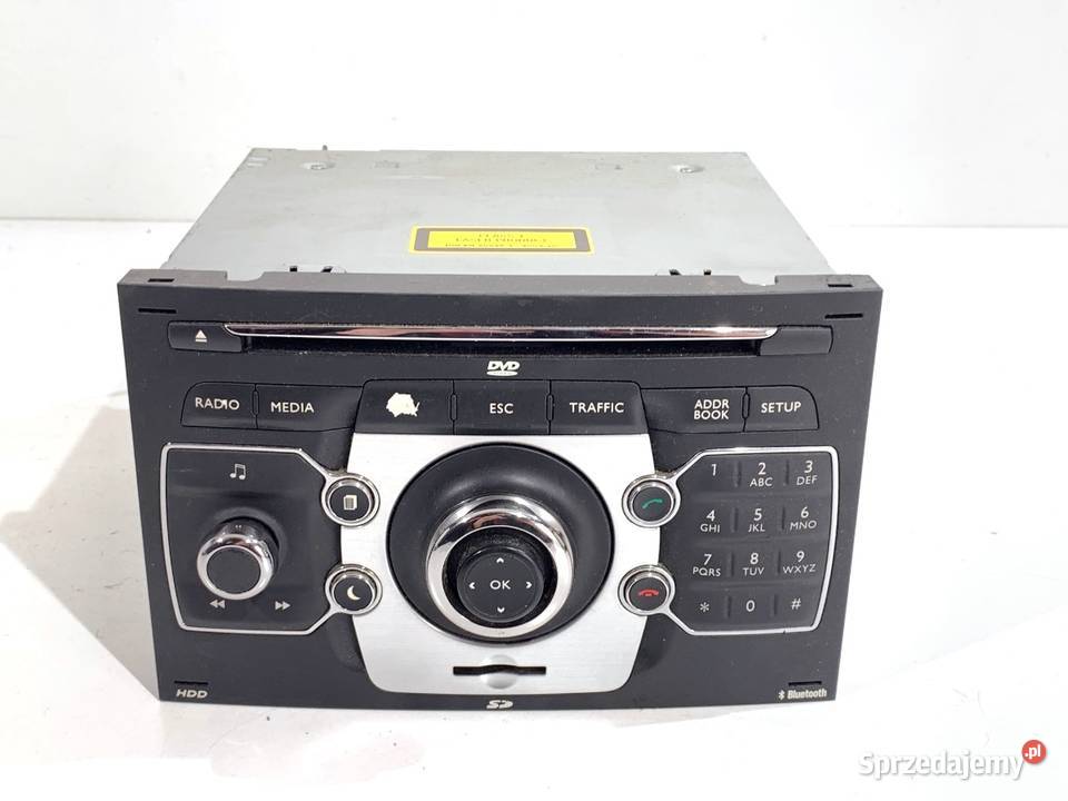 RADIO CITROEN C5 III 96738861ZD ODTWARZACZ