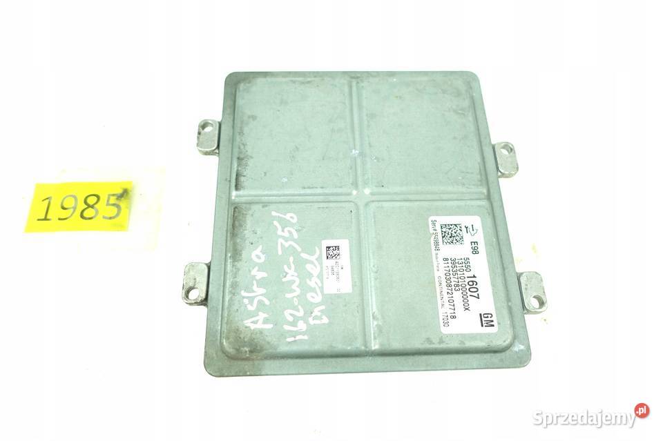OPEL ASTRA K V STEROWNIK SILNIKA 55501607 Przemęt