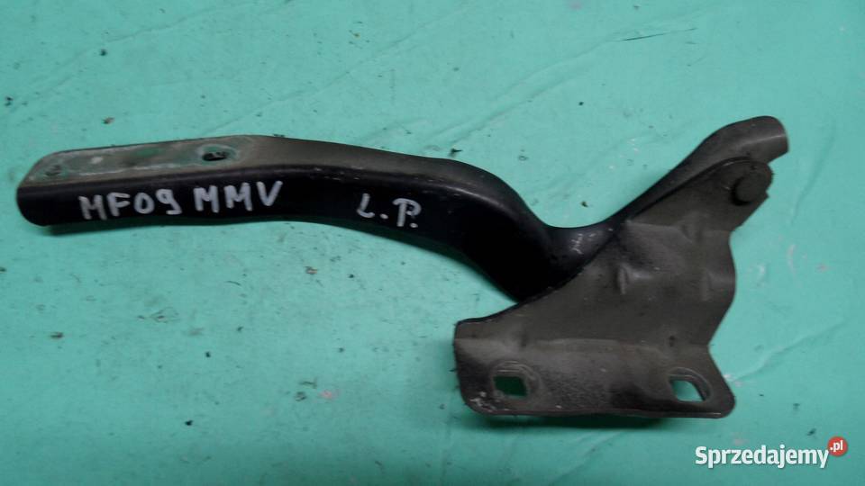 NISSAN QASHQAI I J10 09r zawias maski lewy przód osobowe
