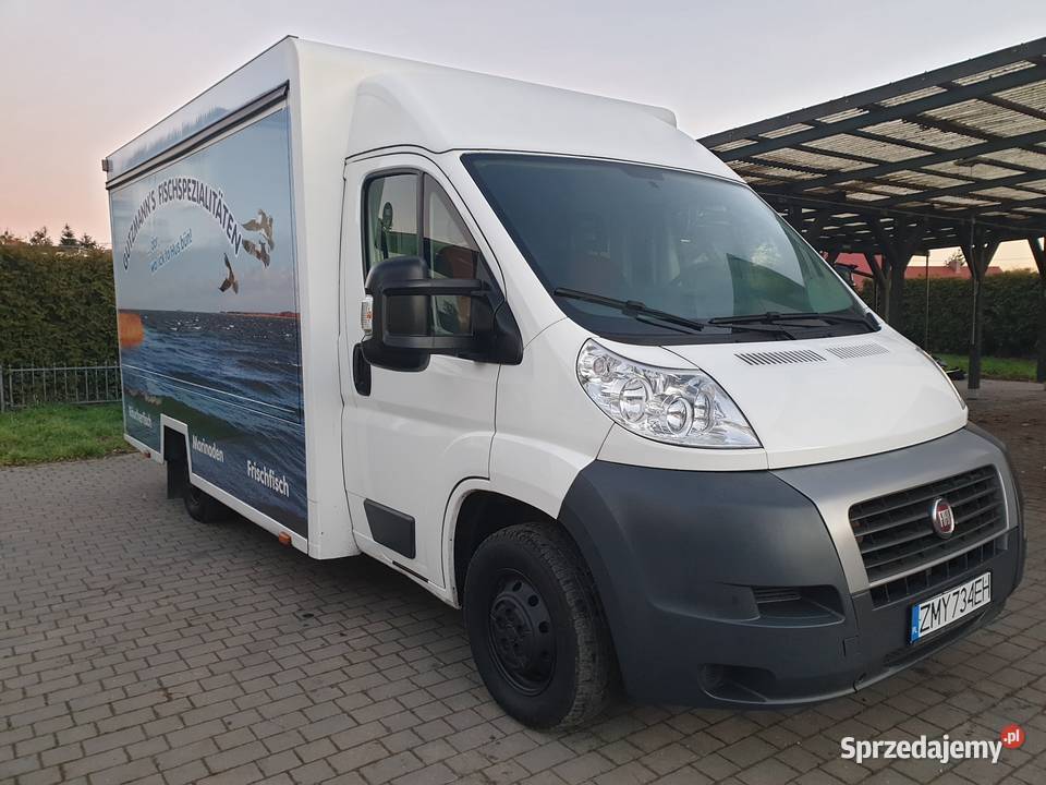 Sklep bar food truck wędliny autosklep fiat Fiat Dębno