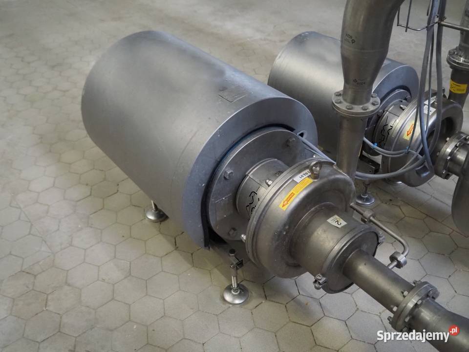 Stacja przyjęcia mleka Alfa Laval Pompa wirowa Krotoszyn