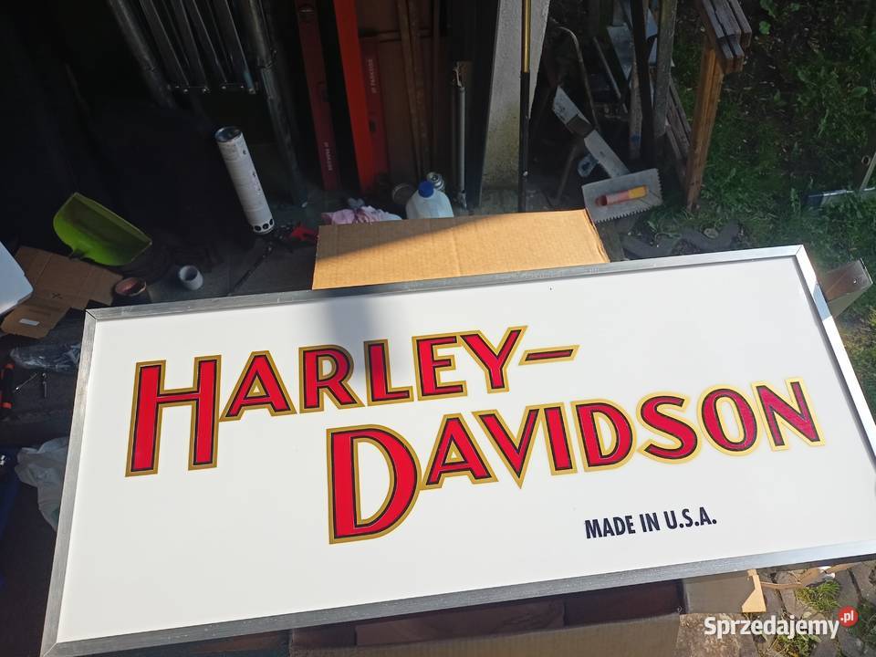 Harley neon Bydgoszcz