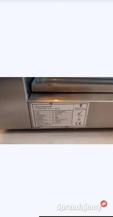 Hod dog Podgrzewacz 9 rolek do parówek kiełbasek