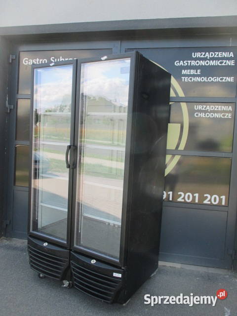 Lodówka Witryna Szafa Chłodnicza Dwudrzwiowa 2 wielkopolskie Ostrów Wielkopolski