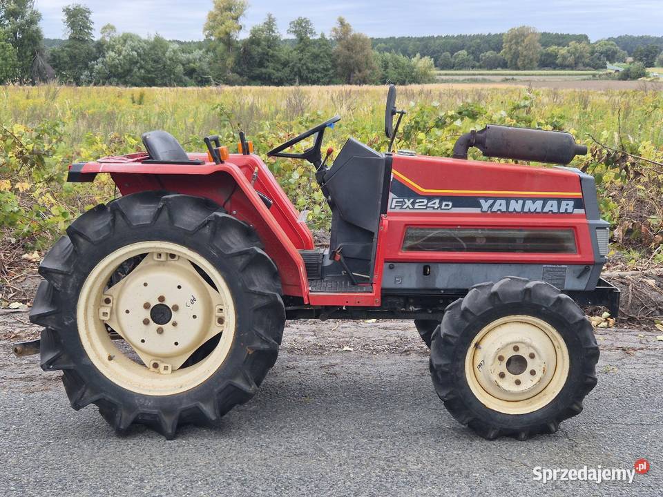 Traktorek traktor YANMAR FX24D 24 44 Wspomaganie Małuszyn