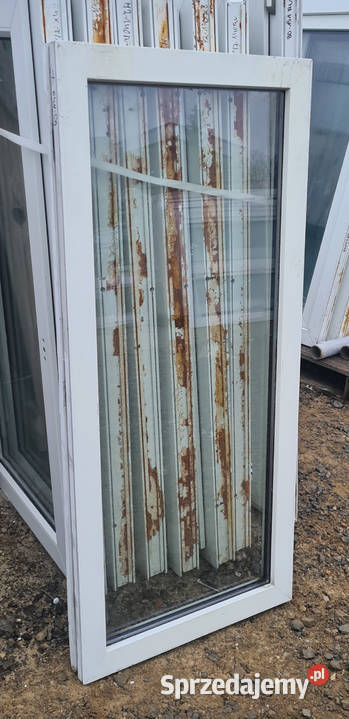 OKNA KacprzaK Witryna 60x130 FIX Używany PCV mazowieckie sprzedam
