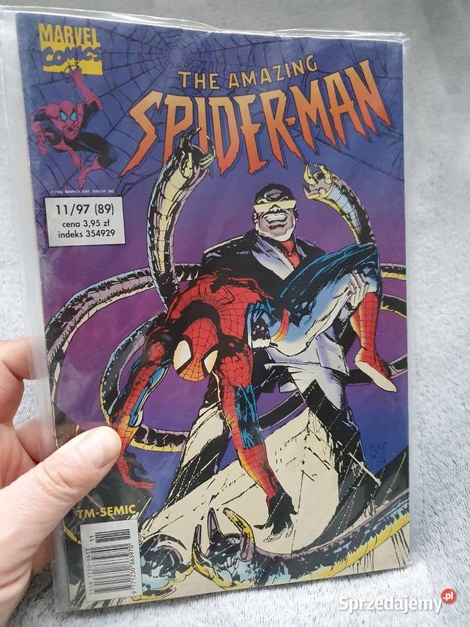 SpiderMan Pajęczyna Śmierci 4 części TMSemic Gdynia