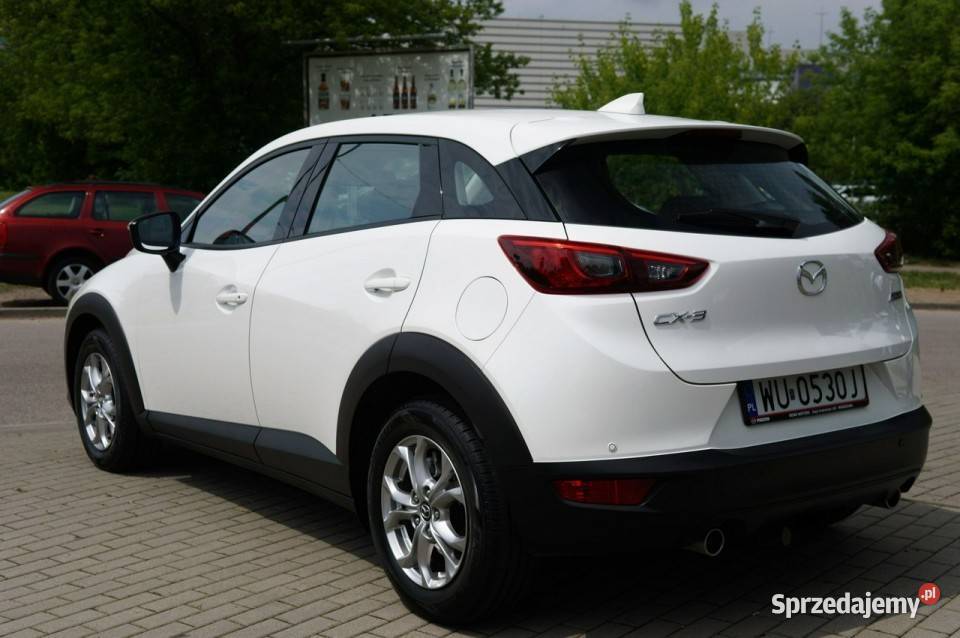 Mazda CX3 gaz LPG, biała perła, salon Polska, gwarancja