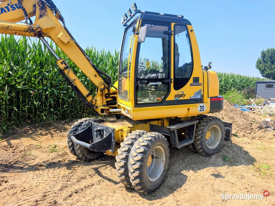 Koparka obrotowa Komatsu pw95r 2005r Jastrzębie-Zdrój