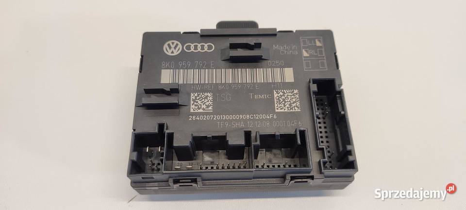 AUDI A4 B8 MODUŁ DRZWI 8K0959792E osobowe