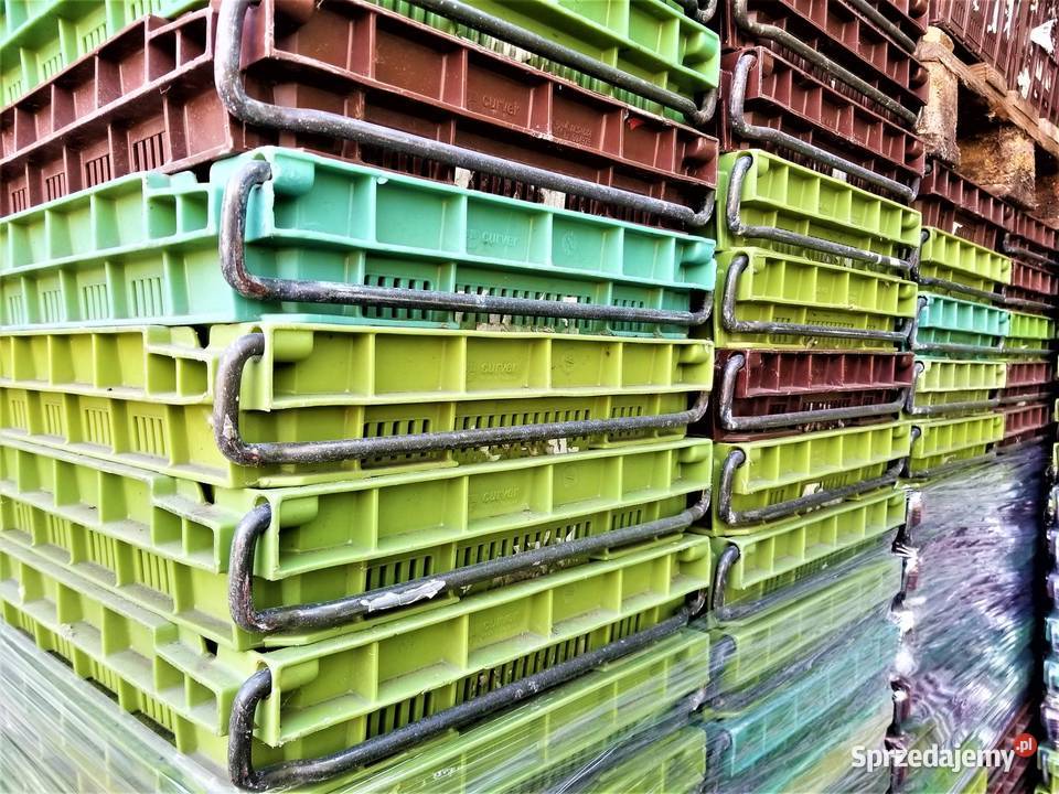 Pojemnik 60x40x27 Skrzynka Plastikowa Kosz Dzierżoniów