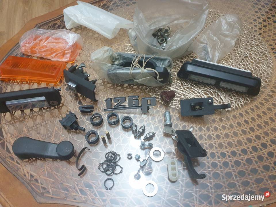 Sprzedam orginalne części z epoki do Fiata 126 p Jasło