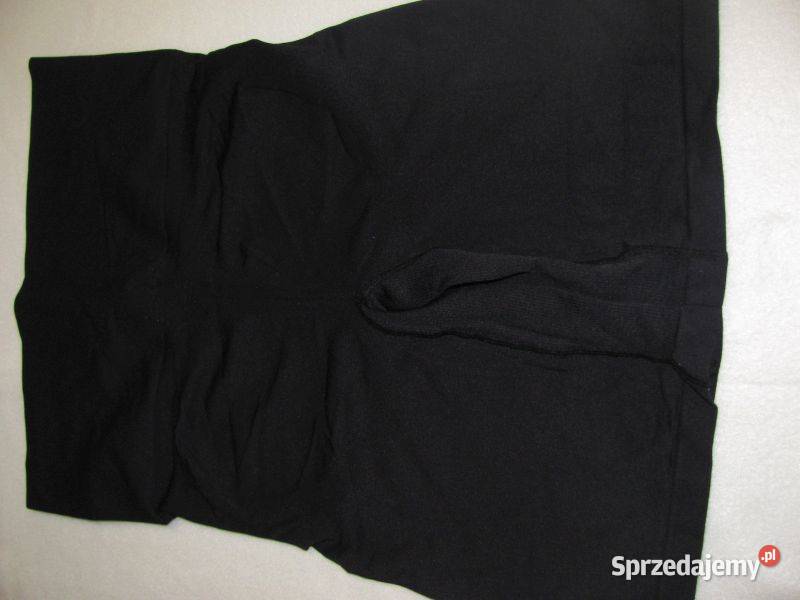 bodyfit black majtki wyszczuplające z nogawkami Figi i stringi