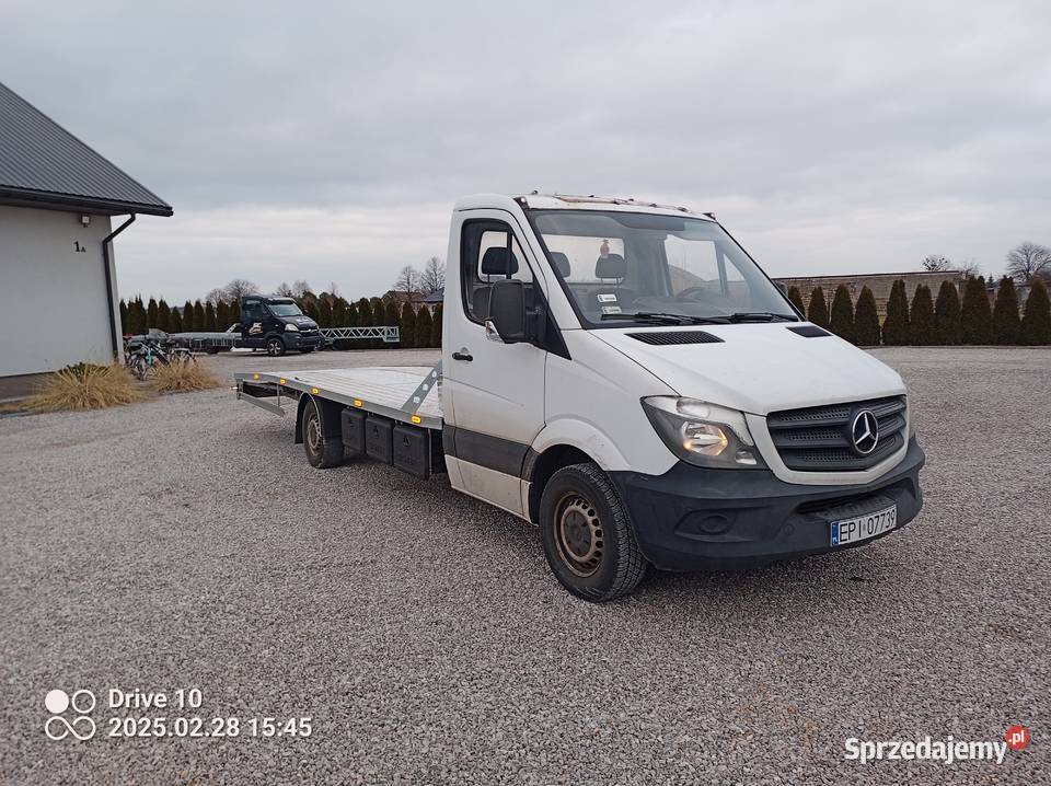 Autolaweta 59m Mercedes Sprinter zamiana Paradyż