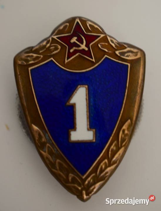 Radziecka odznaka specjalisty pierwszej klasy kujawsko-pomorskie