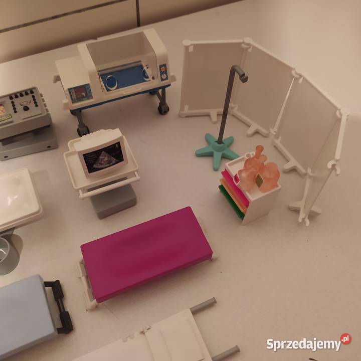 Playmobil wyposażenie szpitala Klocki