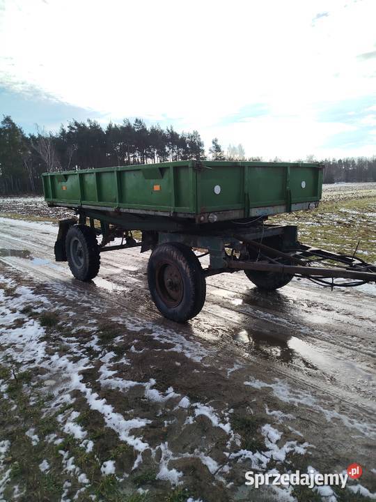 Przyczepa wywrotka d47 d55 d35 hl thk nieuszkodzony