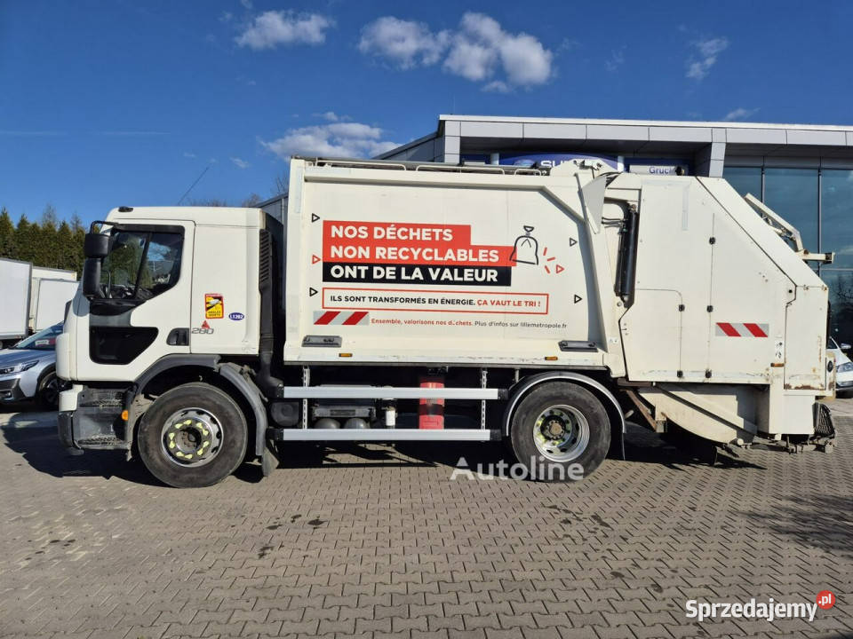 śmieciarki Volvo FE 280 EURO 6 Volvo FE 280 13M3 Rok produkcji 2014 Łaziska Górne sprzedam