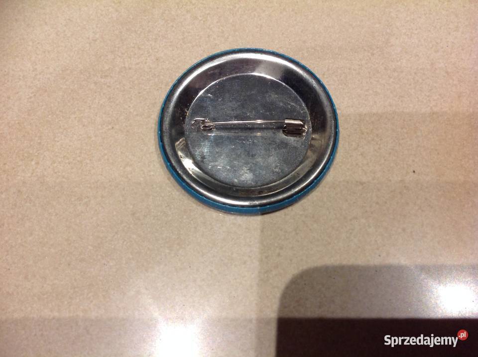 Metalowa Przypinka Plakietka Vintage Znaczek Nowa Sól