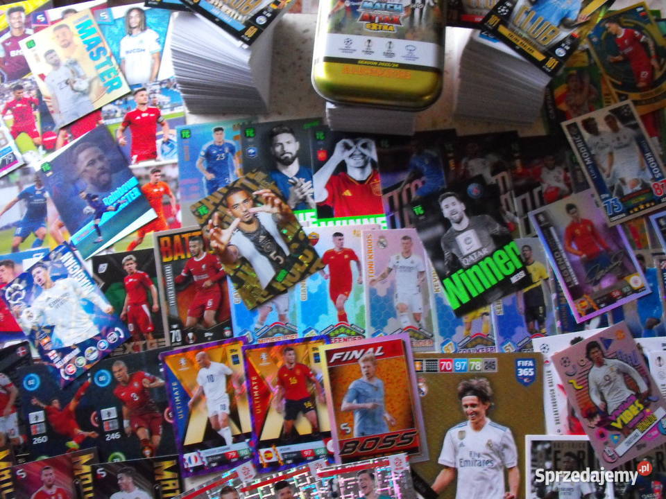Super karty piłkarskie PANINI TOPPS Różne Zestaw sprzedam