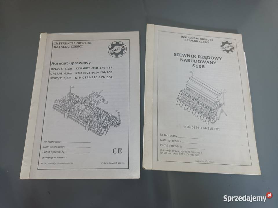 Agregat uprawowo siewny Famarol reslice