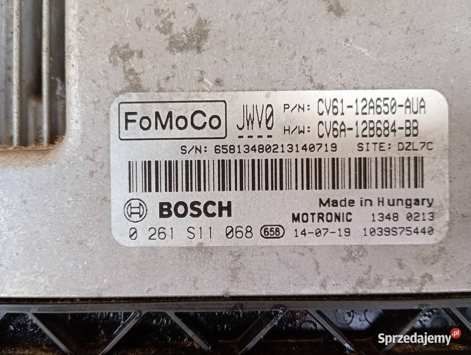 STEROWNIK SILNIKA KOMPUTER FORD FOCUS III 10 Gliwice