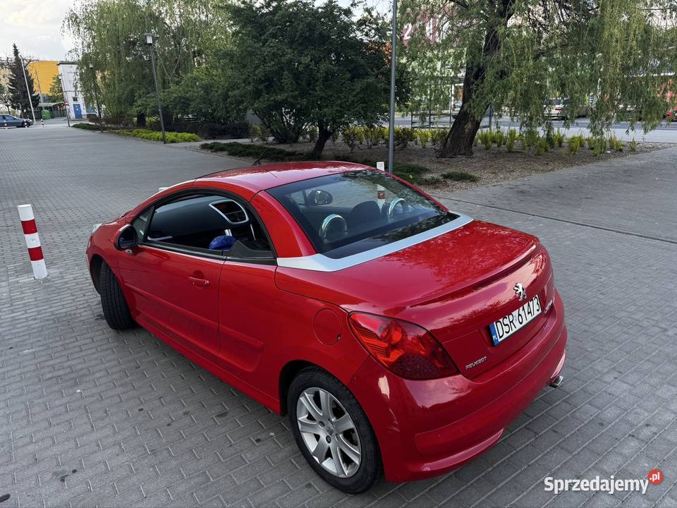 Peugot 207 cc 16 benz kabriolet zarejestrowany manualna Żyrardów