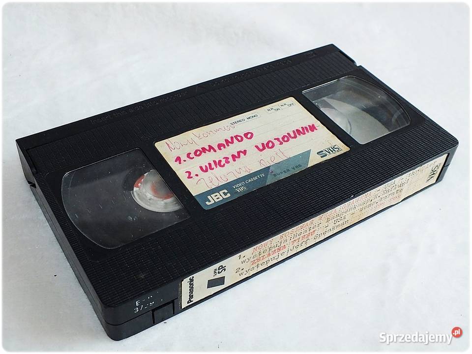 Kaseta VHS PENSONIC 180min Film Nowy Koszmar Kultura i Rozrywka Żary