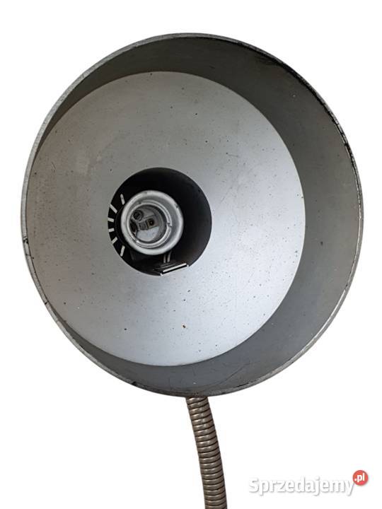 Stara lampka biurkowa z bakelitu produkcji Cieszyn