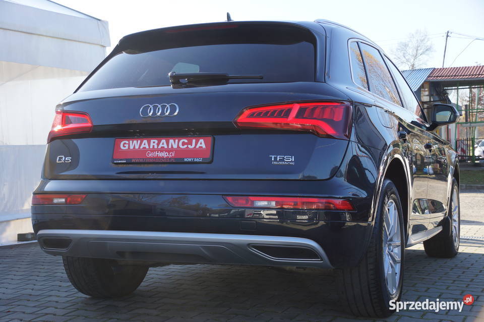 Audi Q5 20 Benzyna 252 4x4 Virtual BO LED Matrix VAT marża Nowy Sącz