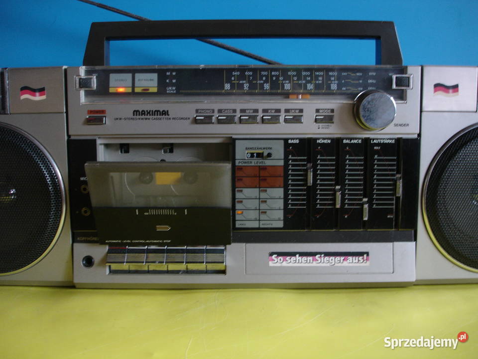 Radiomagnetofon MAXIMAL 3090 Zielona Góra sprzedam