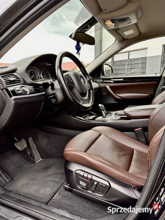 BMW X4 polski salon skórzana tapicerka śląskie Pielgrzymowice sprzedam