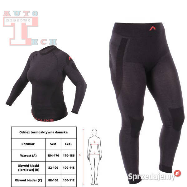 BIELIZNA TERMOAKTYWNA DAMSKA WEŁNA MERINO WOOL sprzedam