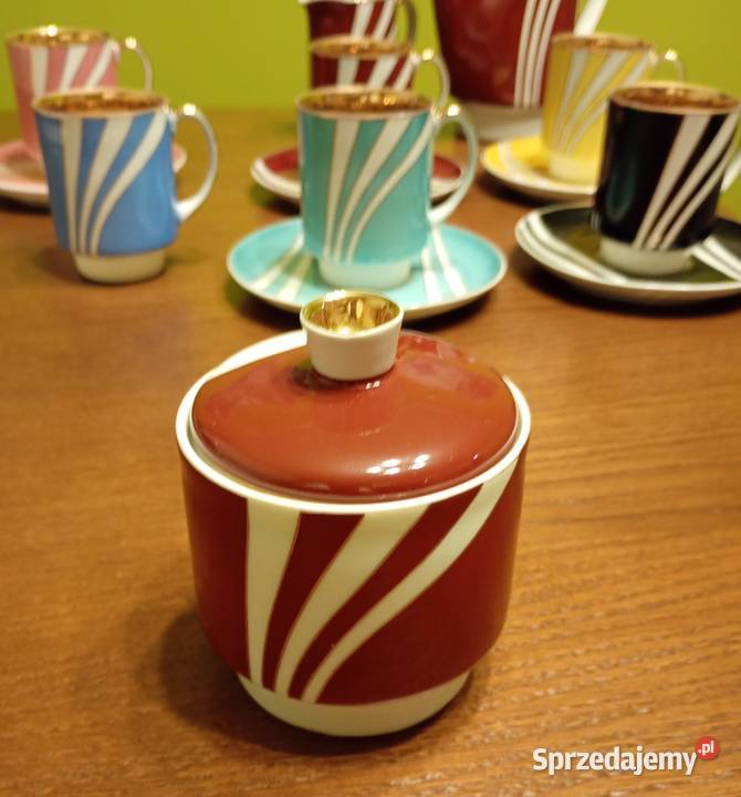 Serwis do kawy Krokus proj Wincenty Potacki Kielce