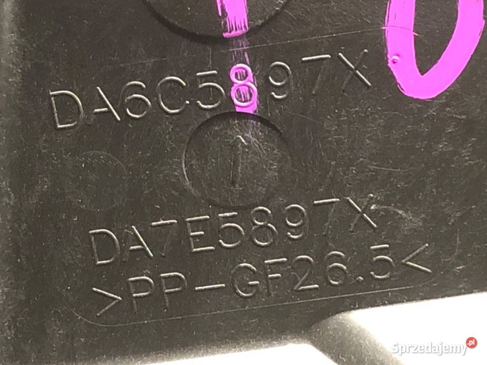 PODNOŚNIK SZYBY PRAWY PRZÓD MAZDA 2 DL DA6C5897X