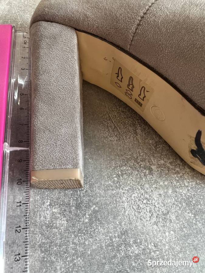 Buty na obcasie czółenka szpilki na słupku Jasło sprzedam