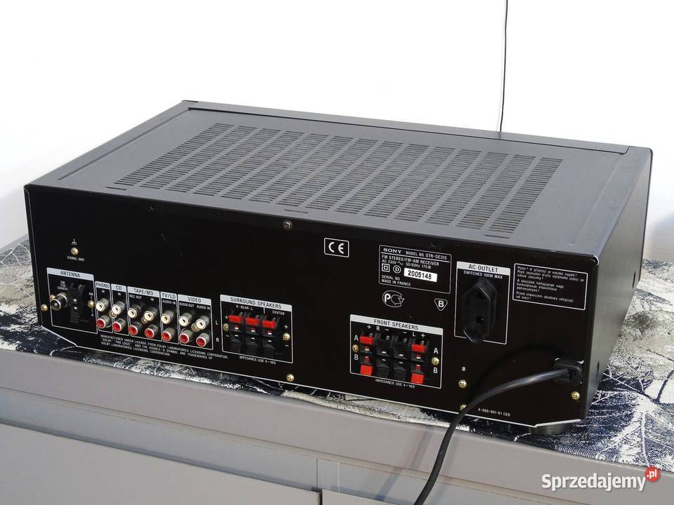Amplituner Sony STRDE315 RDS sprawny i mocny podkarpackie Jasło