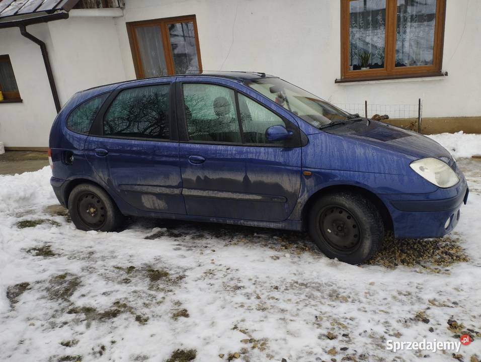 Renault Scenic 2002r 16LPG NIE ODPALA welurowa tapicerka Sławniów