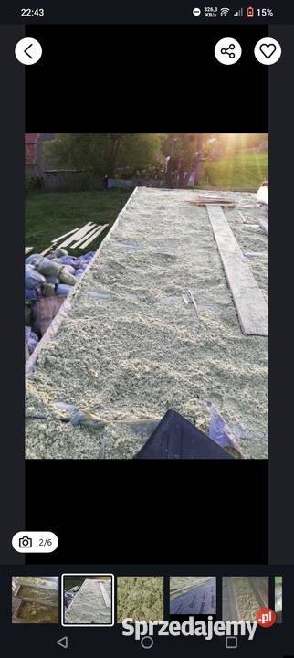 Granulat wełny mineralnej sprzedam 29zl worek Syców