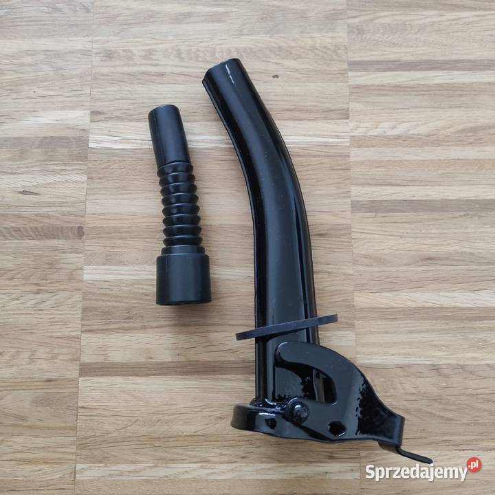 Lejek metalowy kanistra lejek kanistra czarny Warszawa