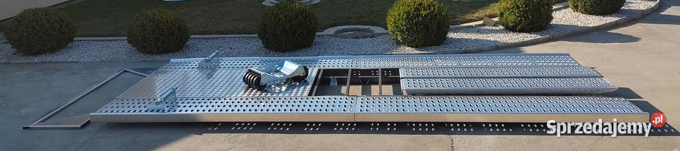 Platforma stalalu 45x2m Najazd do samodzielnego Lubanie