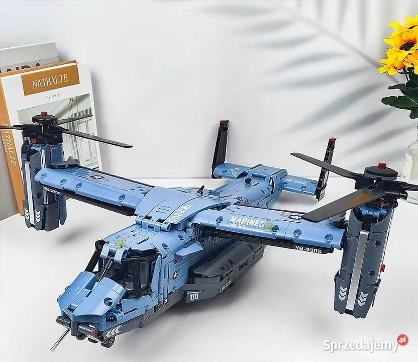 V22 Samolot Osprey Wirnikowy Helikopter Klocki mazowieckie