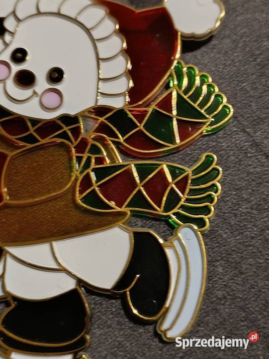 świąteczna ozdoba na okno dwa balwanki Boże Narodzenie Poznań