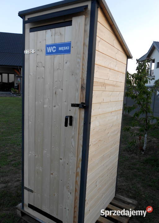 Toaleta drewniana WC na budowe sprzedam