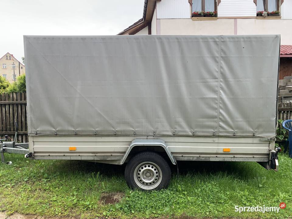 Przyczepka 350x150 Plandeka Rydwan dolnośląskie Lubawka