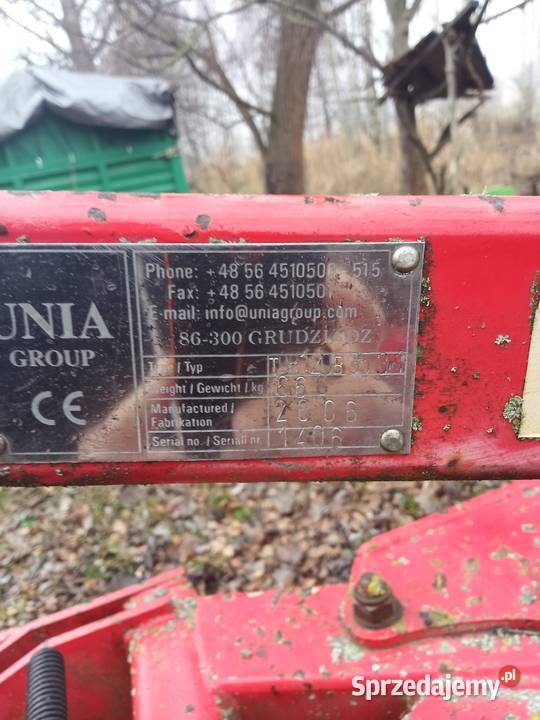 Pług unia tur 4 Iłża